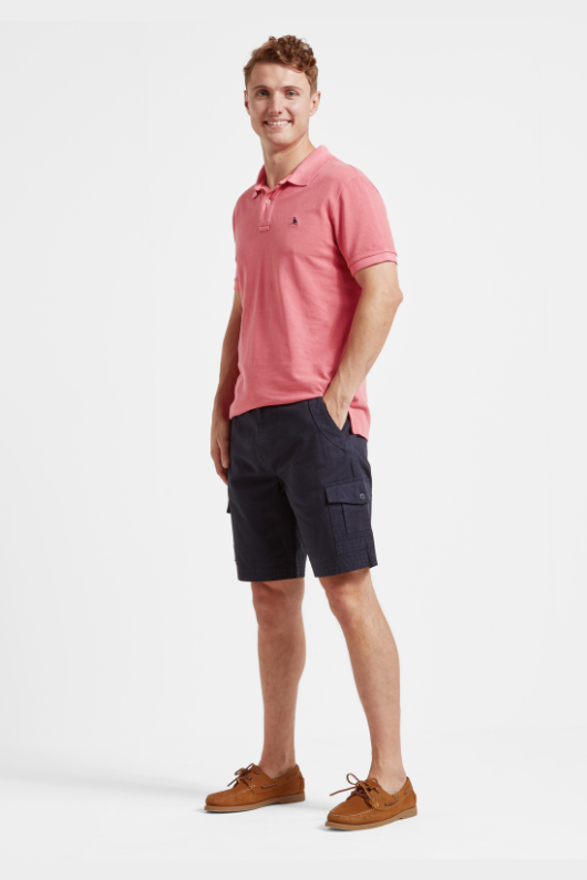 An image of the Schoffel St Ives Dyed Polo Shirt