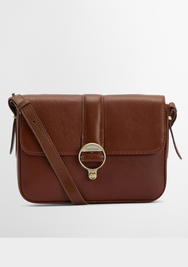 An image of the Barbour Rosa Leather Crossbody Bag