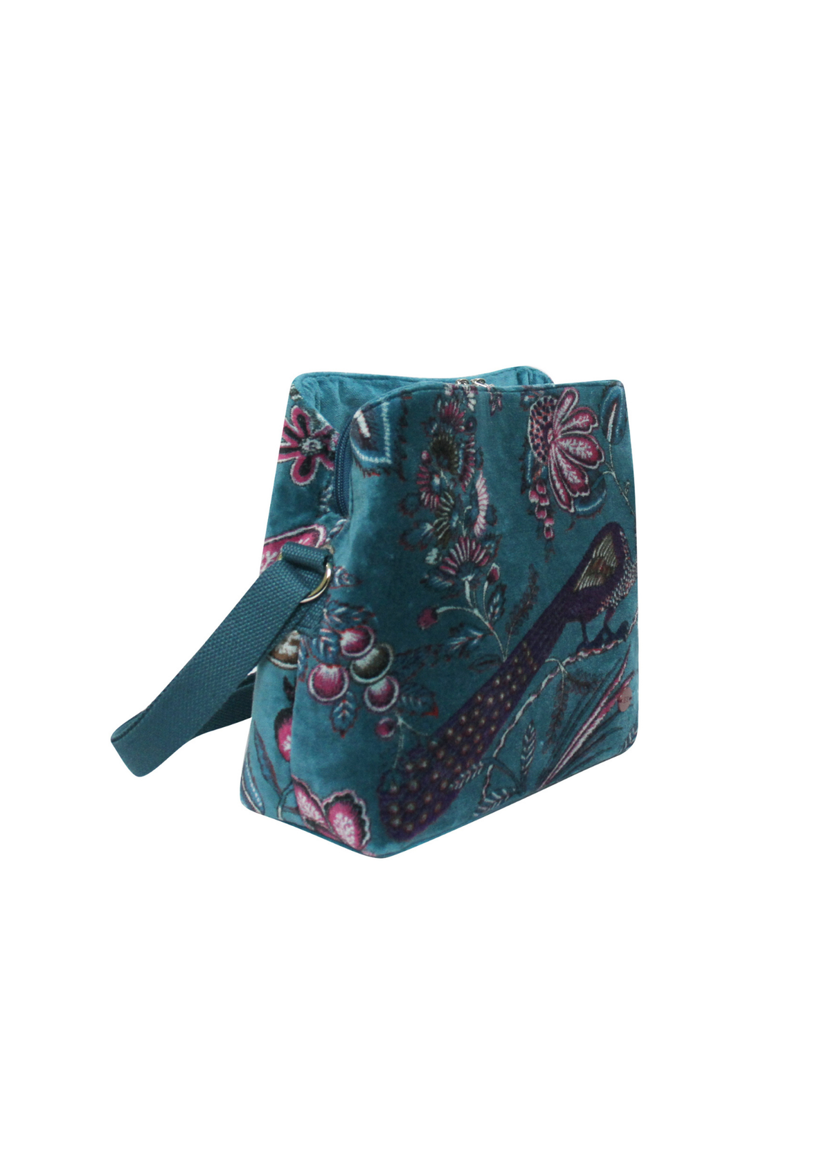 An image of the Earthsquared Printed Velvet Logan Bag