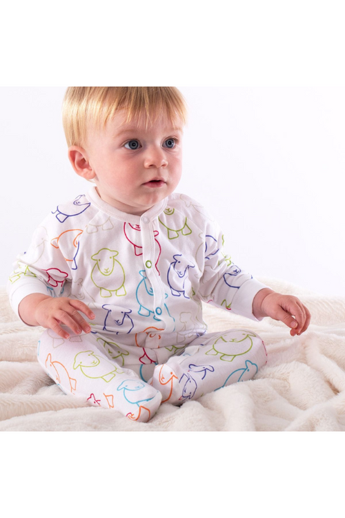 An image of the The Herdy Company Baby Marra Sleepsuit