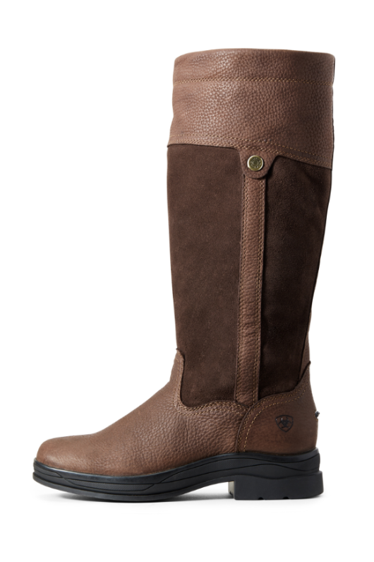 An image of the Ariat Windermere II Waterproof Boot in the colour Dark Brown.