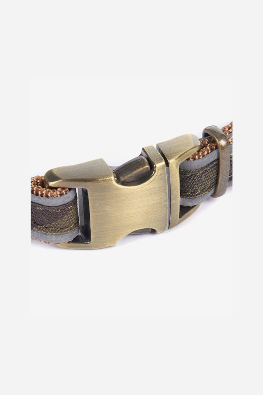 An image of the Barbour Barbour Reflective Tartan Dog Collar