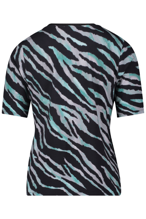 Animal Print Short Sleeve Tshirt