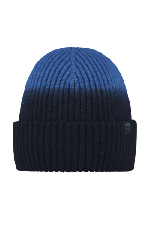 An image of the Barts Ridgel Beanie in the colour Blue.