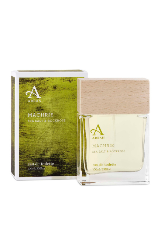 An image of the ARRAN Sense of Scotland Machrie Men's Eau De Toilette 100ml.