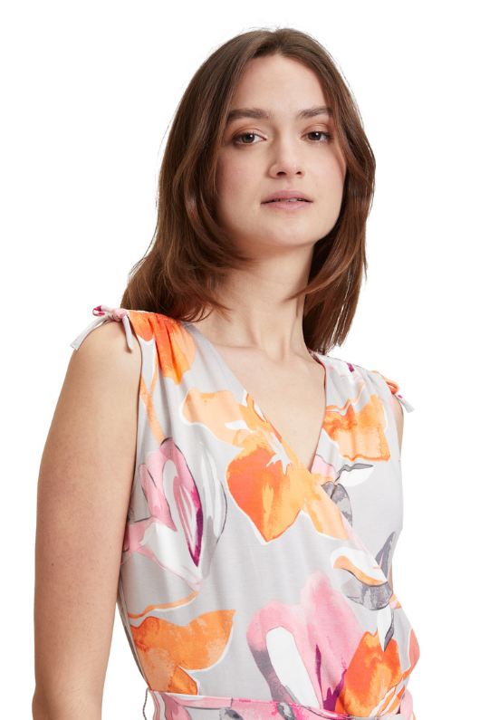 An image of the Betty Barclay Sleeveless Midi Dress