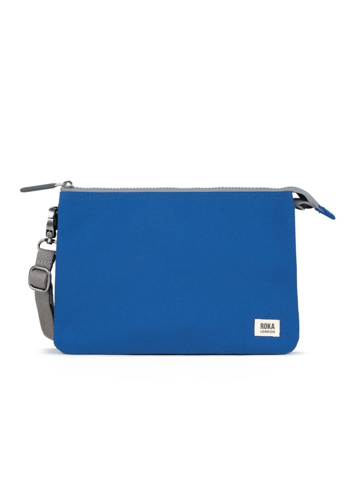 An image of the ROKA London Carnaby Crossbody XL Recycled Canvas