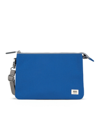 An image of the ROKA London Carnaby Crossbody XL Recycled Canvas