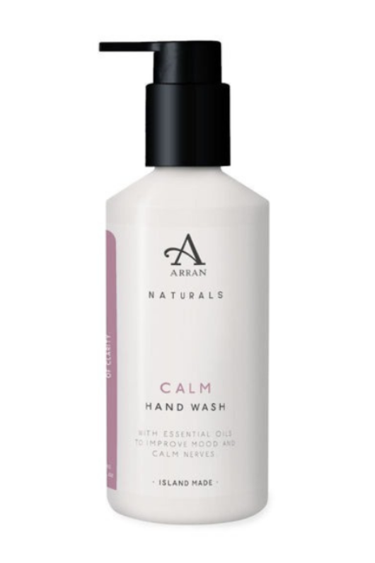 An image of the ARRAN Sense of Scotland Calm Lavender & Chamomile Hand Wash.