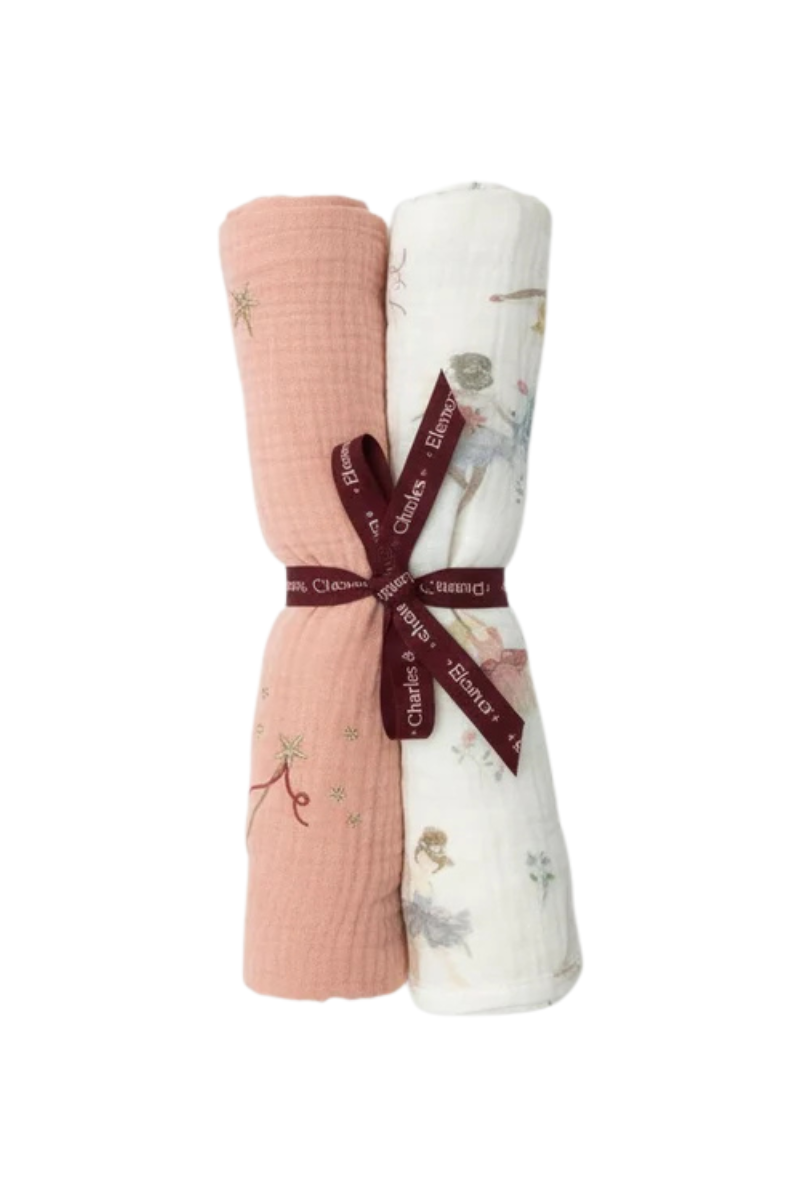 The Ballerina Muslins - 2 Pack