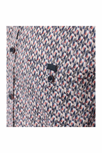 An image of the Casa Moda Long Sleeve Print Shirt