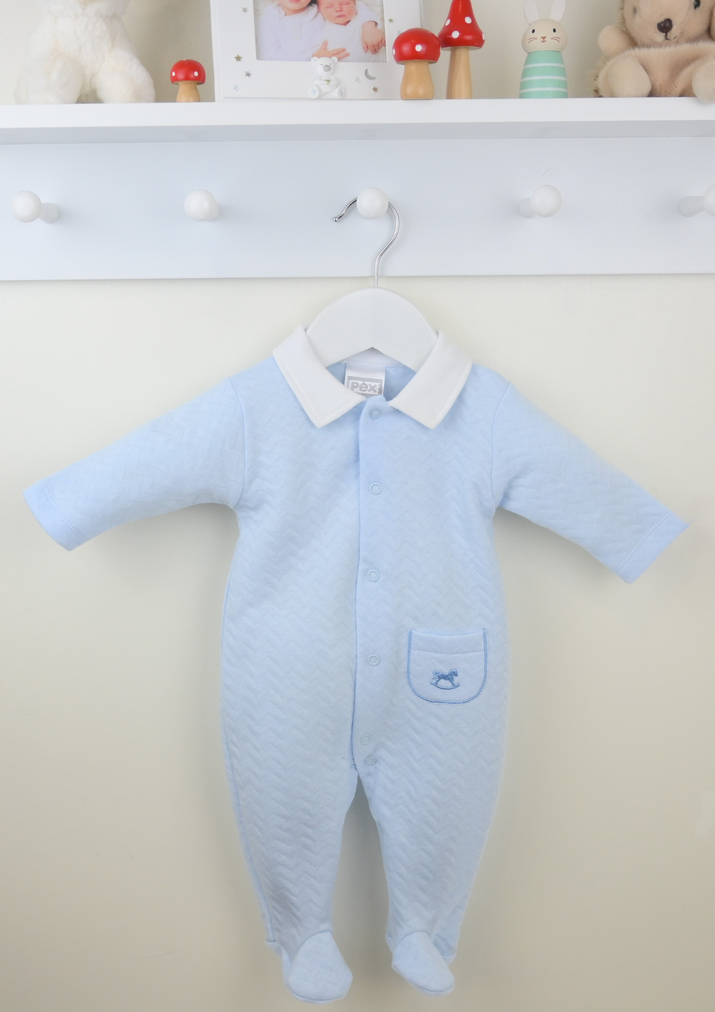 An image of the Pex Rocking Horse Sleepsuit