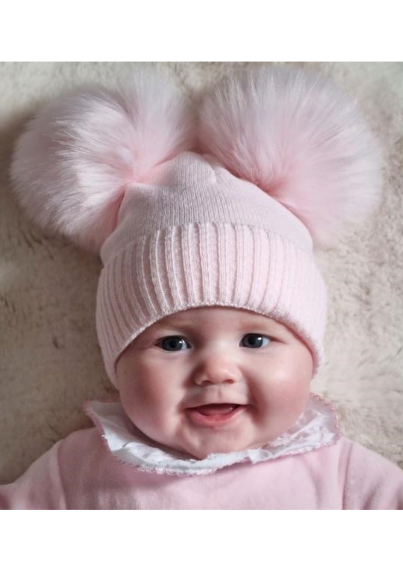 Double Pom Hat