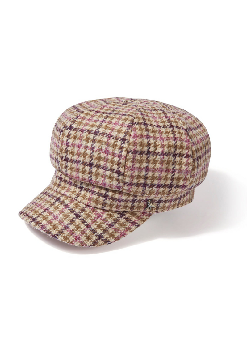 An image of the Hicks & Brown The Higham Tweed Baker Boy Cap