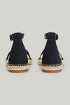 An image of the Tommy Hilfiger Hilfiger Monotype Webbing Strap Espadrille Sandals