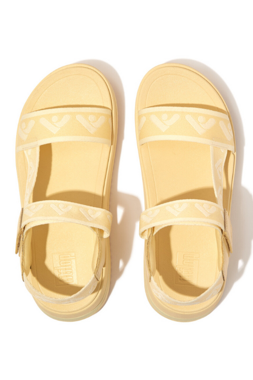 An image of the Fitflop Surff Webbing Back Strap Sandals