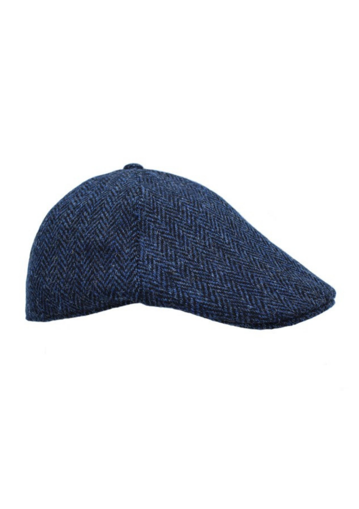 An image of the Heather Accessories Mallaig Harris Tweed Duckbill 6 Piece Cap