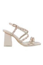 An image of the Menbur Strappy Block Heeled Sandal