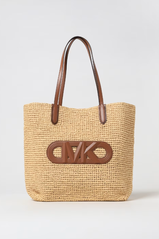 An image of the Michael Kors Eliza XL Crochet Tote Bag