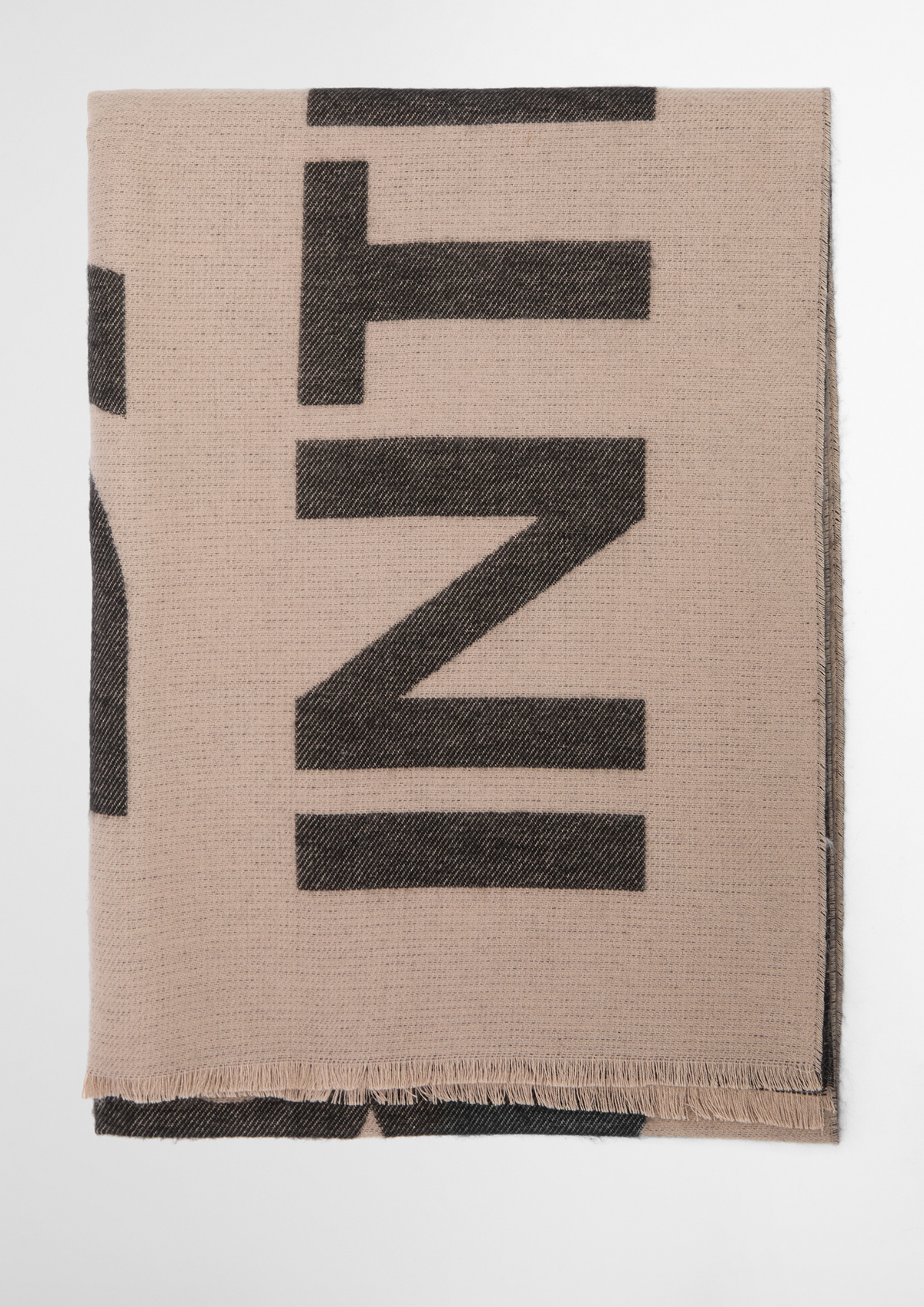 An image of the Barbour International Milla Logo Scarf