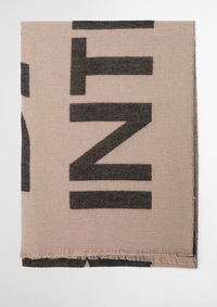 An image of the Barbour International Milla Logo Scarf