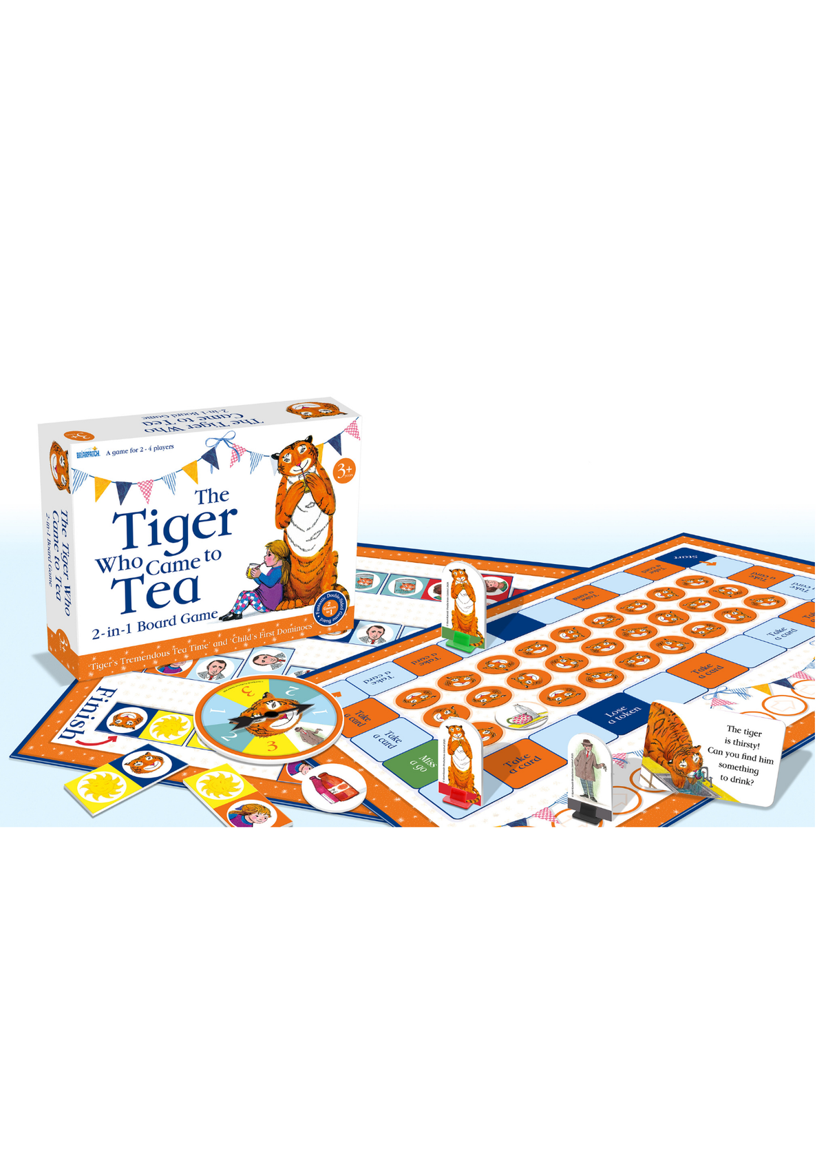 An image of the University Games The Tiger Who Came To Tea Board Game