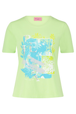 An image of the Betty Barclay Basic T-Shirt in the colour Green Mint.