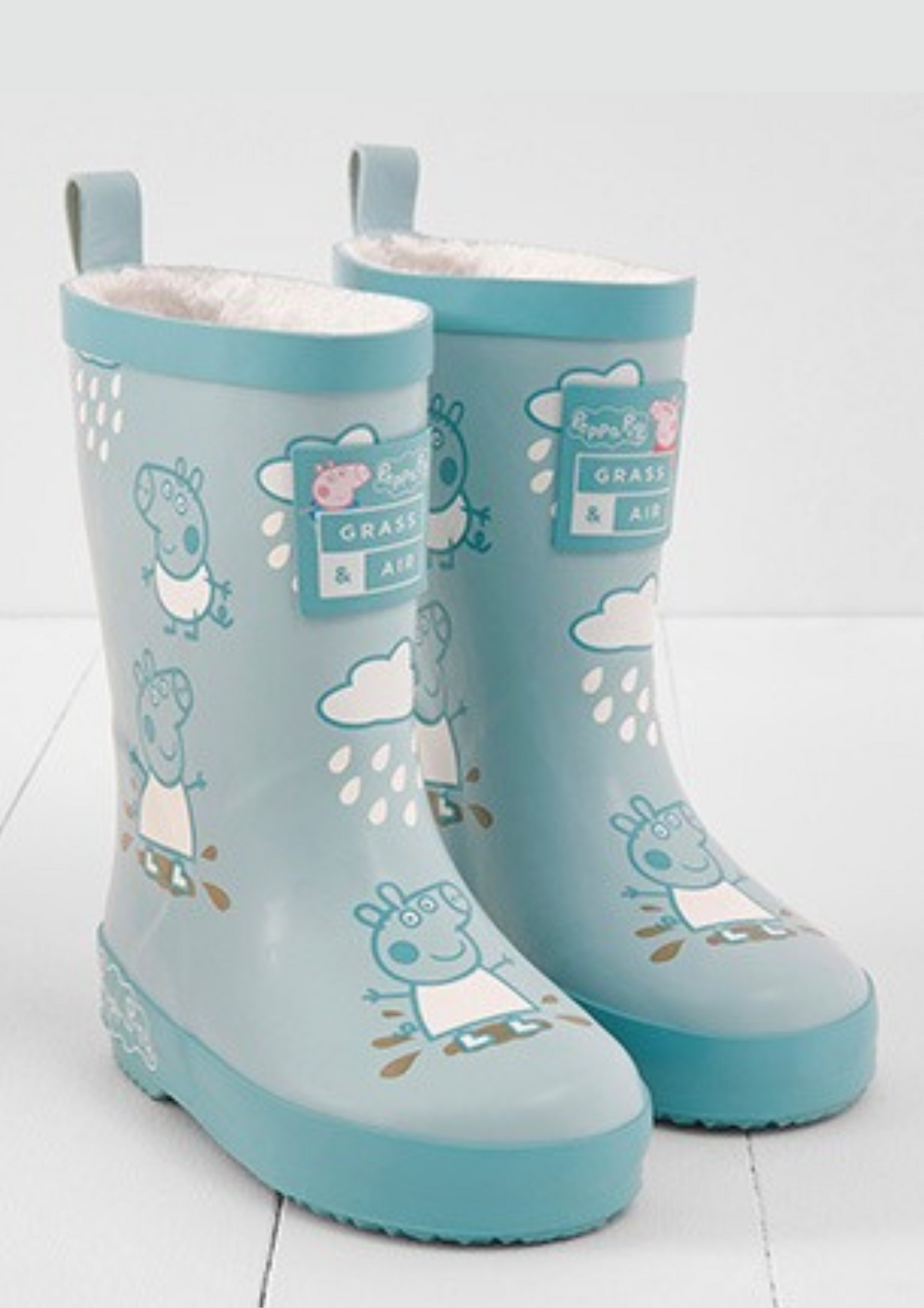 An image of the Grass & Air G&A x Peppa Pig Winter Adventure Boots