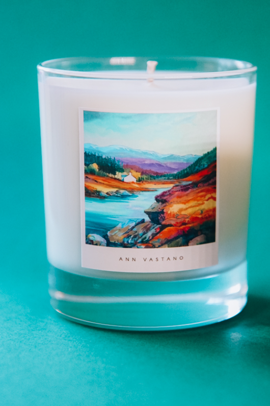 Scottish Art Candle