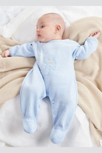 An image of the Dandelion Clothing Teddy Bear Knitted Onesie