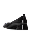 An image of the Carmela Leather Mid Heel Court Shoe