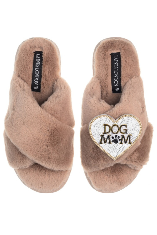 An image of the Laines London Classic Slipper Dog Mum