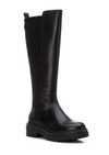 An image of the Carmela Heeled Leather Long Boot