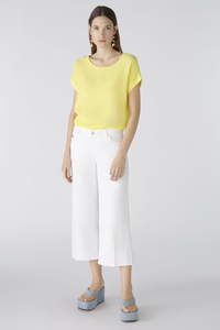 An image of the Oui Plain Cap Sleeve T-Shirt