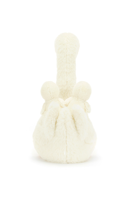 An image of the Jellycat Featherful Swan