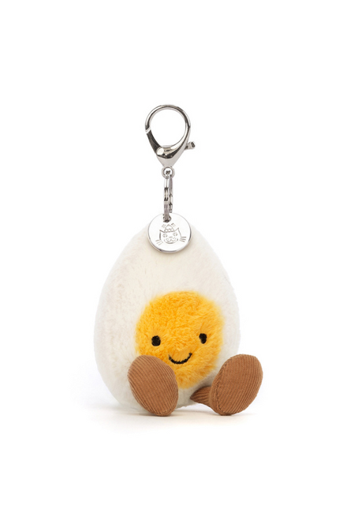 An image of the Jellycat Jellycat Amuseable Happy Egg Bag Charm