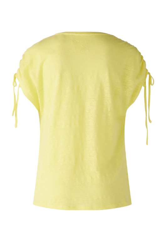 An image of the Oui Linen Blend T-Shirt