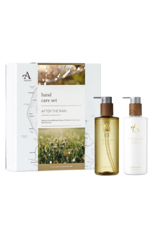 An image of the ARRAN Sense of Scotland After The Rain Hand Care Gift Set.