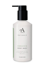 An image of the ARRAN Sense of Scotland Awaken Mint & Eucalyptus Natural Body Wash.