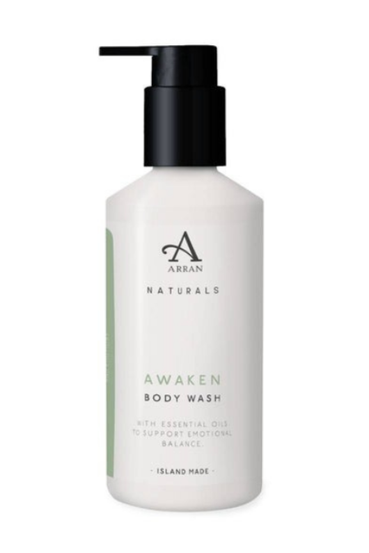 An image of the ARRAN Sense of Scotland Awaken Mint & Eucalyptus Natural Body Wash.