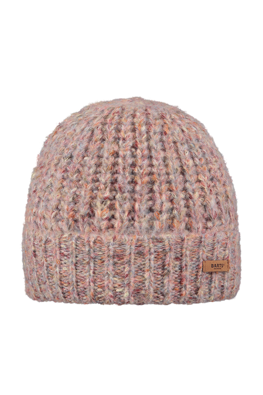 An image of the Barts Joye Beanie in the colour Light Brown.