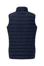 Fynch-Hatton Padded Gilet. A casual fit, men's gilet with a cosy stand-up collar, side pockets, zip fastening, and a cool dark navy design.