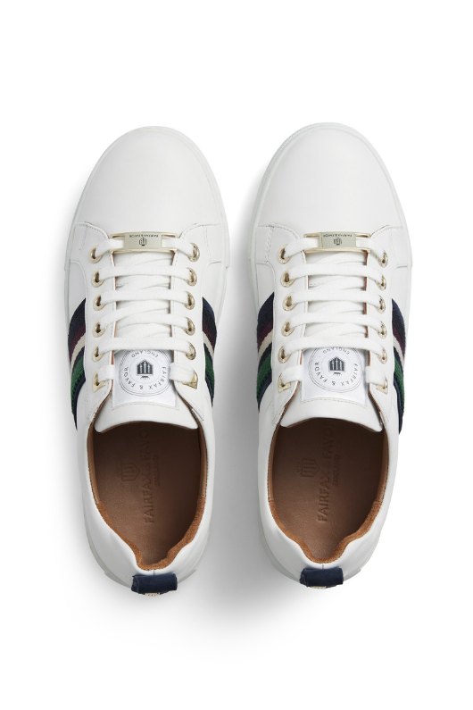 An image of the Fairfax & Favor Fairfax & Favor Boston Leather Trainer