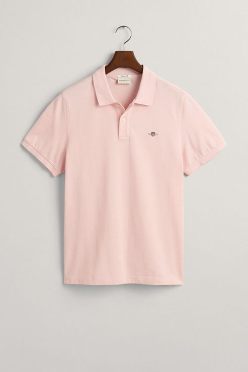 Shield Short Sleeve Pique Polo