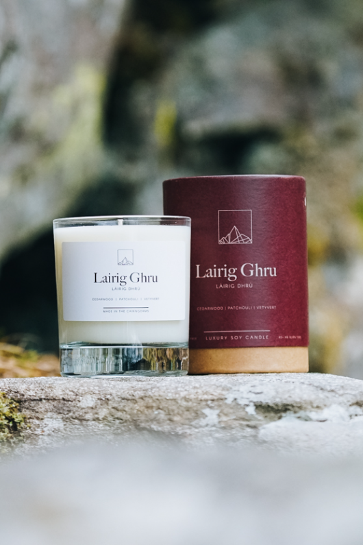 An image of the Cairn Candle Cairngorm Candle