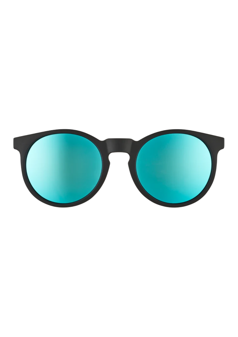 An image of the goodr Sunglasses Midnight Ramble At Circle Bar Sunglasses