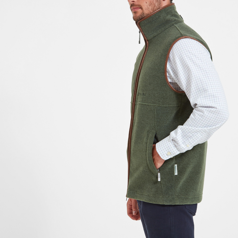 An image of the Schoffel Oakham Fleece Gilet
