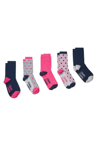 An image of the Schoffel Ladies Bamboo Socks Box of 5