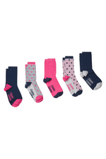 An image of the Schoffel Ladies Bamboo Socks Box of 5