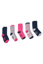 Ladies Bamboo Socks Box of 5